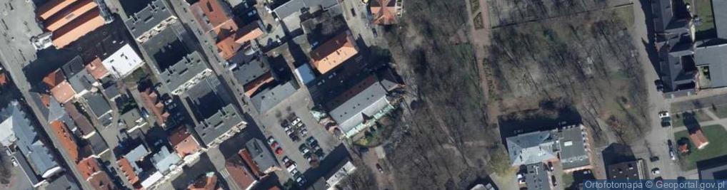 Zdjęcie satelitarne p.w. NMP Królowej Polski