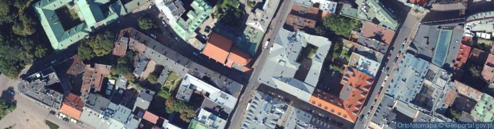 Zdjęcie satelitarne p.w. św. Marka Ewangelisty