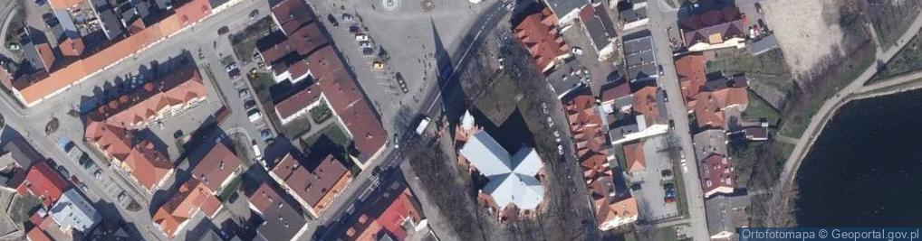 Zdjęcie satelitarne p.w. św. Mikołaja