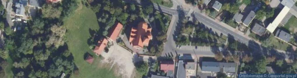 Zdjęcie satelitarne Parafia p.w. św. Jadwigi Śląskiej i św. Jakuba Apostoła
