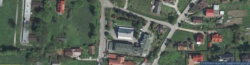 Zdjęcie satelitarne Parafia pw. MB Częstochowskiej w Krakowie Olszanicy, Kapucyni