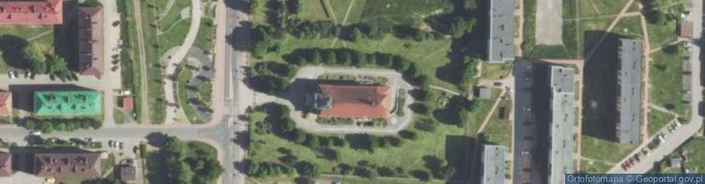 Zdjęcie satelitarne Parafia Rzymsko-Katolicka p.w. Św. Michała Archanioła