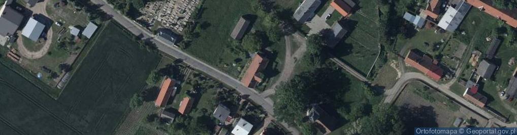 Zdjęcie satelitarne Parafia rzymskokatolicka w Łęgowie