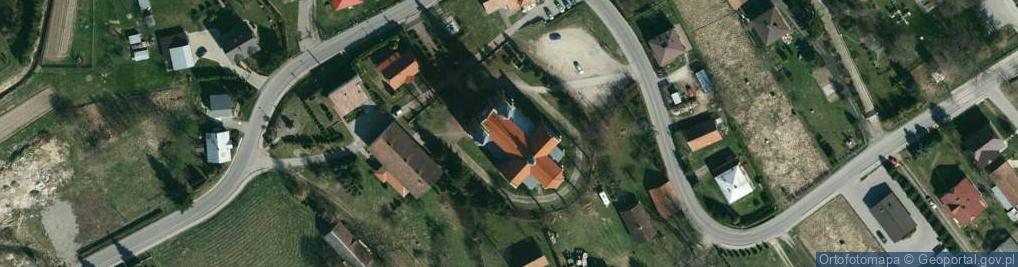 Zdjęcie satelitarne Parafia św. Katarzyny i Matki Bożej Różańcowej