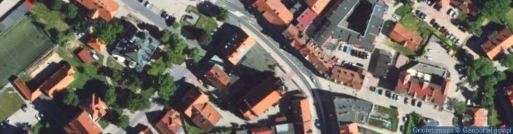 Zdjęcie satelitarne Plebania kościoła Św. Katarzyny