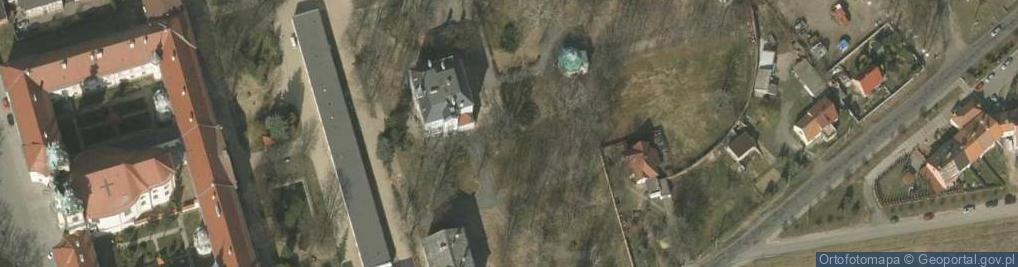 Zdjęcie satelitarne Podwyższenia Krzyża św. i św. Jadwigi Śląskiej