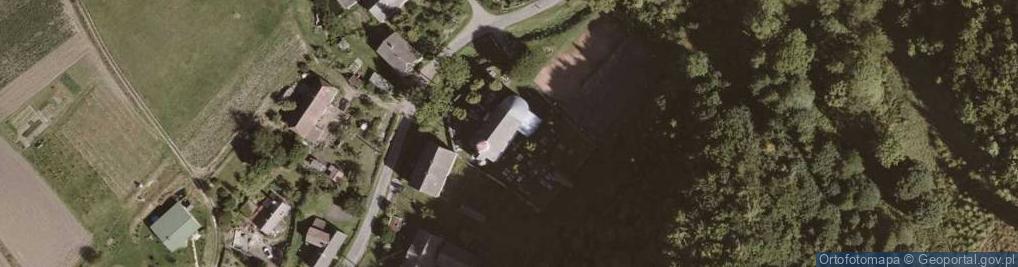 Zdjęcie satelitarne Podwyższenia Krzyża Świętego