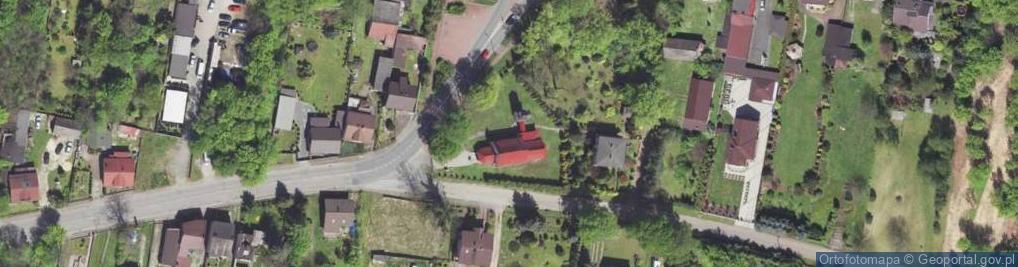 Zdjęcie satelitarne Podwyższenia Krzyża Świętego