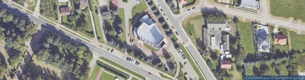 Zdjęcie satelitarne Podwyższenia Krzyża Świętego