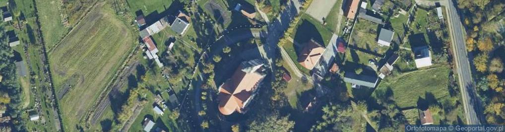 Zdjęcie satelitarne Podwyższenia Krzyża Świętego