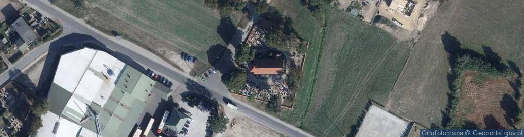 Zdjęcie satelitarne Podwyższenia Krzyża Świętego