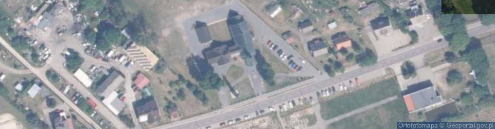 Zdjęcie satelitarne Podwyższenia Krzyża Świętego