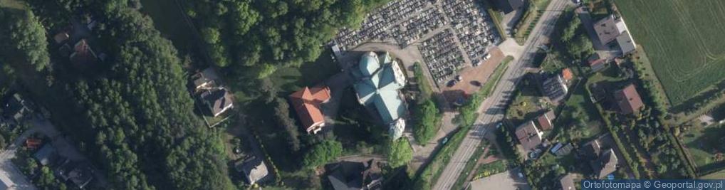 Zdjęcie satelitarne Podwyższenia Krzyża Świętego