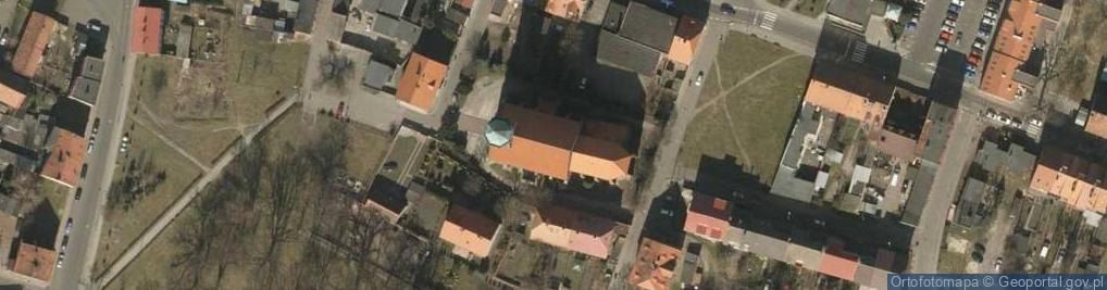 Zdjęcie satelitarne Podwyższenia Krzyża Świętego