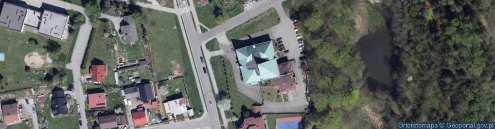 Zdjęcie satelitarne Podwyższenia Krzyża Św.