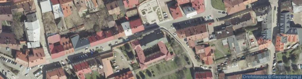 Zdjęcie satelitarne Podwyższenia Św. Krzyża (Bernardyni)