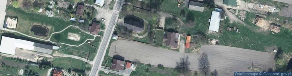 Zdjęcie satelitarne Przemienienia Pańskiego i św, Andrzeja Boboli