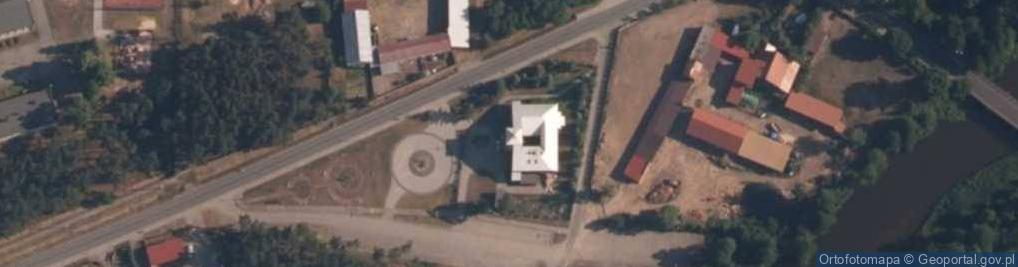 Zdjęcie satelitarne Przemienienia Pańskiego, parafia św. Franciszka z Asyżu