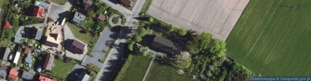 Zdjęcie satelitarne Przemienienia Pańskiego, parafia św. Stanisława biskupa