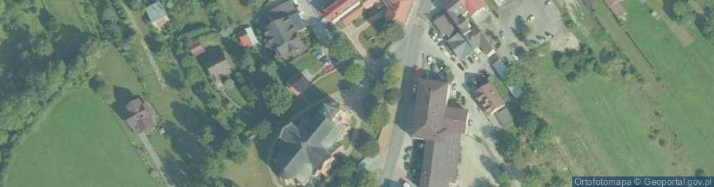 Zdjęcie satelitarne Przenajświętszej Trójcy, Sanktuarium MB Trudnego Zawierzenia