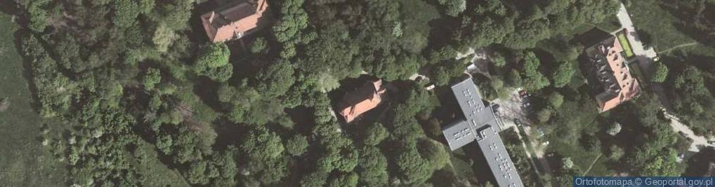 Zdjęcie satelitarne Rektorat Matki Bożej Częstochowskiej w Kobierzynie