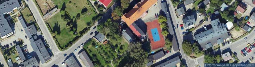 Zdjęcie satelitarne Sanktuarium Matki Bożej Bolesnej