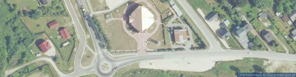 Zdjęcie satelitarne Sanktuarium św. Maksymiliana Marii Kolbego