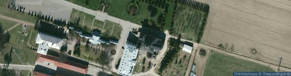 Zdjęcie satelitarne Sanktuarium św. Michała Archanioła i bł. Bronisława Markiewicza