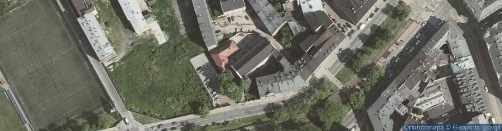 Zdjęcie satelitarne św. Agnieszki
