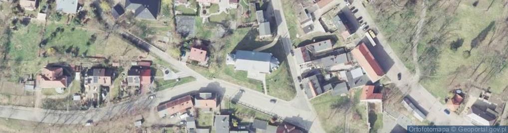 Zdjęcie satelitarne św. Andrzeja Apostoła, parafia św. Jadwigi Śląskiej