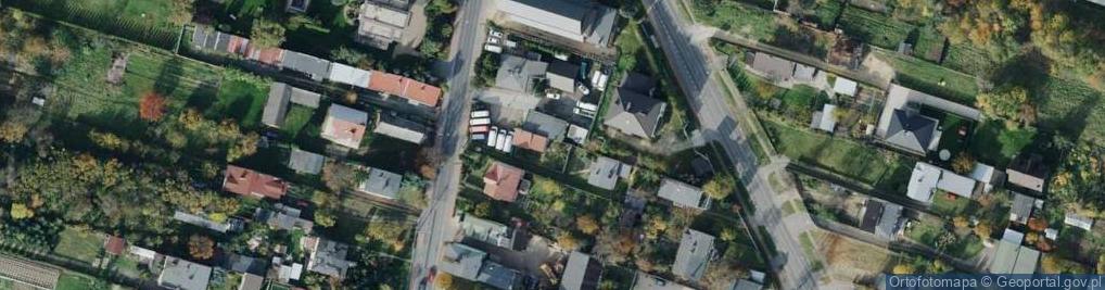 Zdjęcie satelitarne św. Andrzeja Boboli