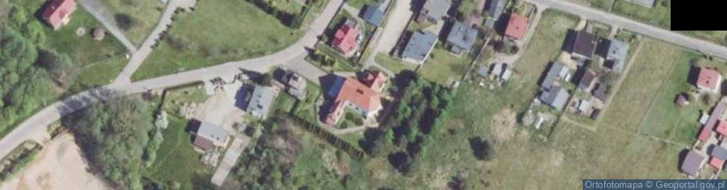 Zdjęcie satelitarne św. Anny - filialny