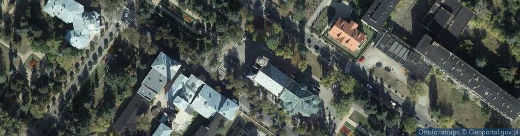 Zdjęcie satelitarne św. Apostołów Piotra i Pawła