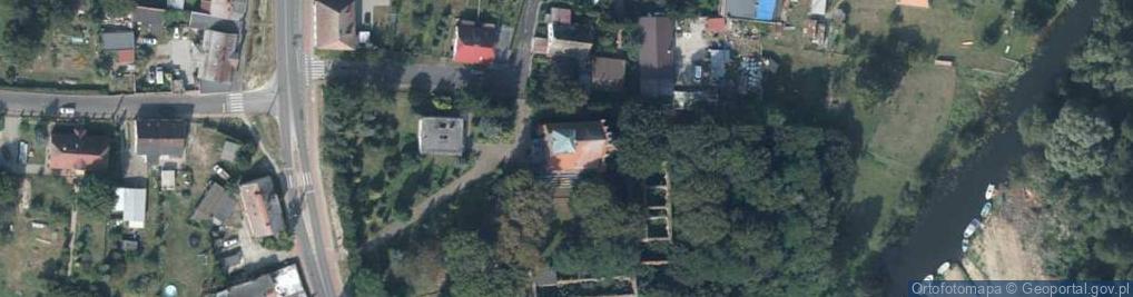 Zdjęcie satelitarne św. Apostołów Piotra i Pawła