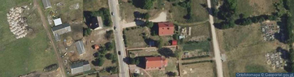 Zdjęcie satelitarne św. app. Piotra i Pawła