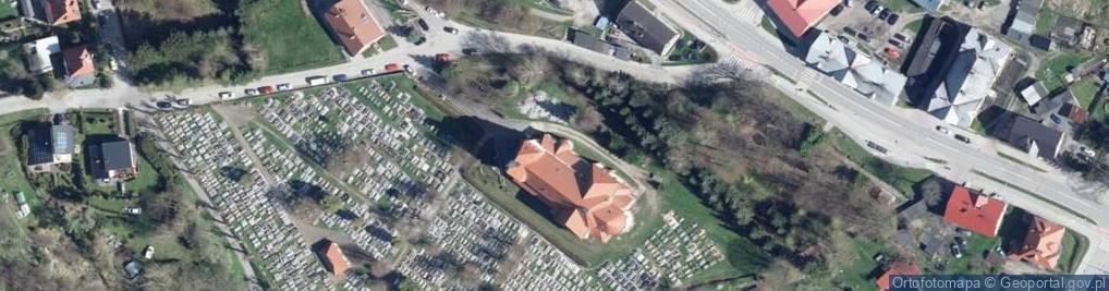 Zdjęcie satelitarne św. Barbary
