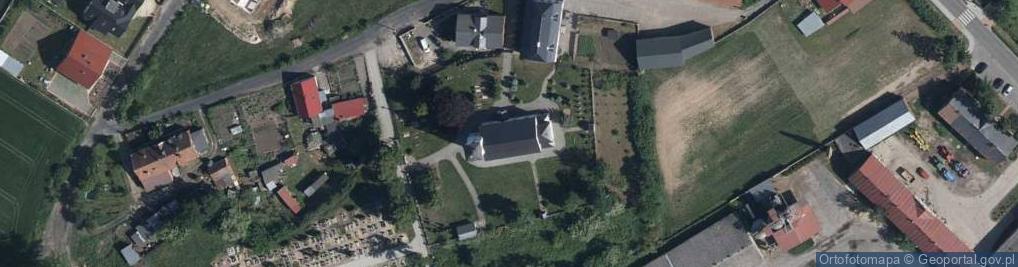 Zdjęcie satelitarne św. Bartłomieja