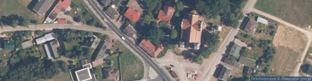 Zdjęcie satelitarne św. Benedykta i św. Anny