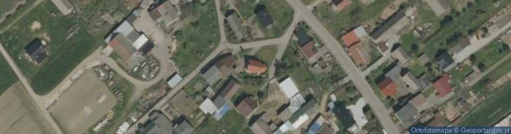 Zdjęcie satelitarne św. Benigny - filialny