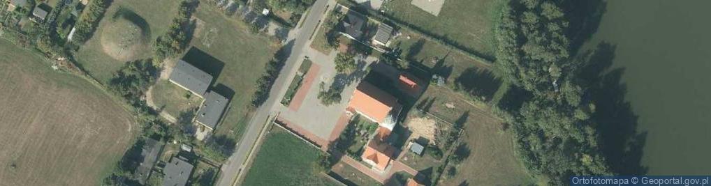 Zdjęcie satelitarne św. Bernarda, parafia Chrystusa Króla