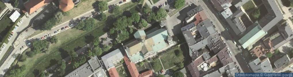Zdjęcie satelitarne Św. Bernardyna ze Sieny