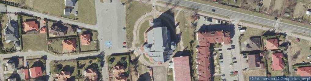 Zdjęcie satelitarne św. Brata Alberta - Kaplica