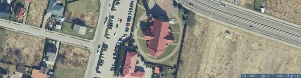 Zdjęcie satelitarne św. Brata Alberta