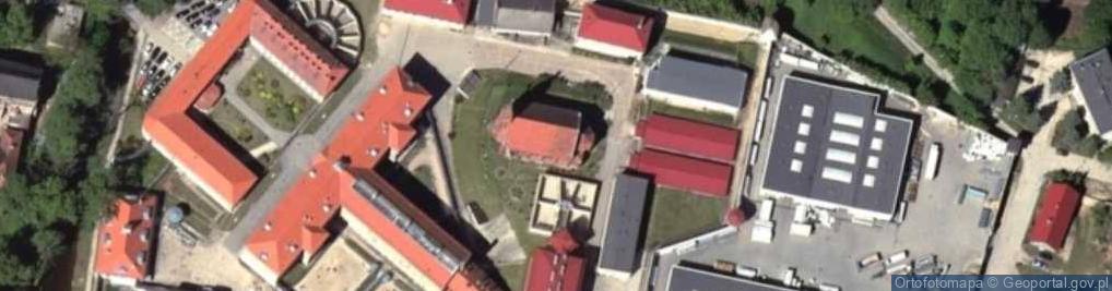 Zdjęcie satelitarne św. Dyzmy - Dobrego Łotra