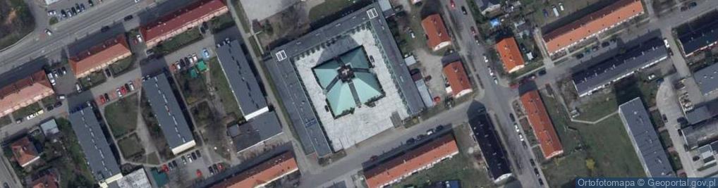 Zdjęcie satelitarne św. Eugeniusza de Mazenoda