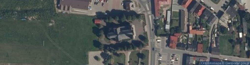 Zdjęcie satelitarne św. Floriana - nowy