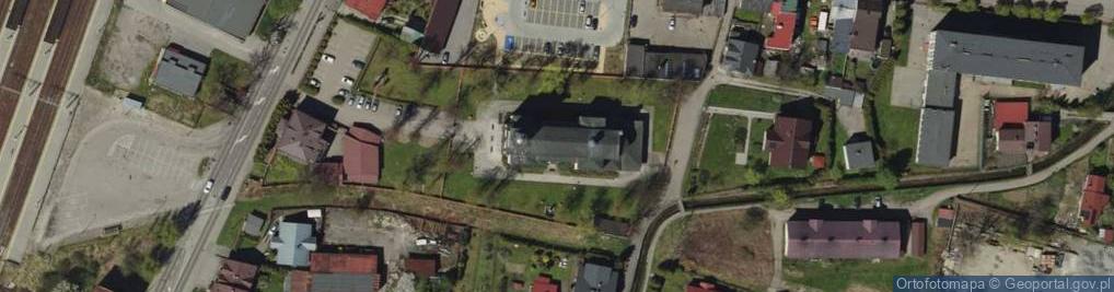 Zdjęcie satelitarne św. Floriana