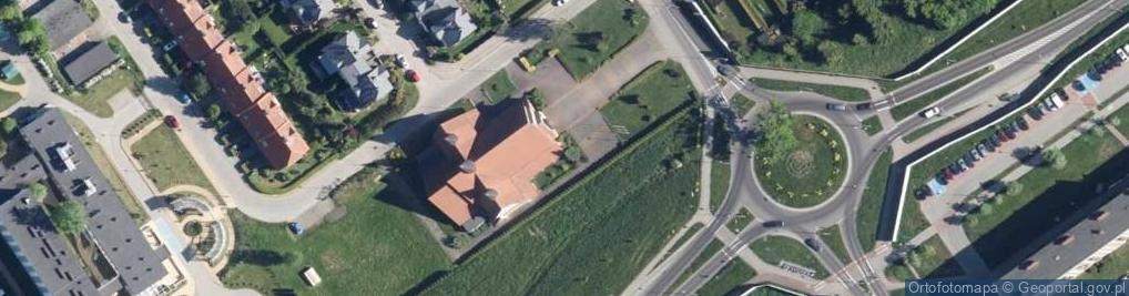 Zdjęcie satelitarne św. Ignacego z Loyoli