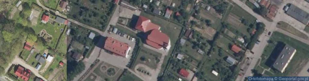 Zdjęcie satelitarne św. Jadwigi Królowej