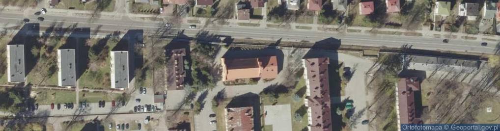 Zdjęcie satelitarne św. Jana Bożego - Garnizonowy